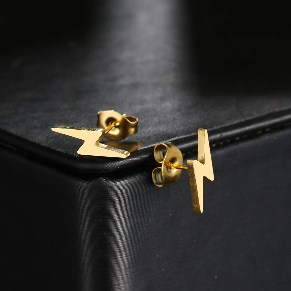 Boucles D'oreilles Éclair Miniature