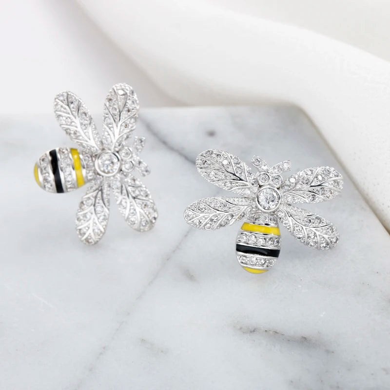 Boucles D'oreilles Abeille Chic