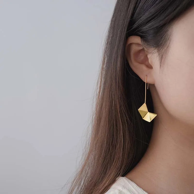 Boucles D'oreilles Origami Simple
