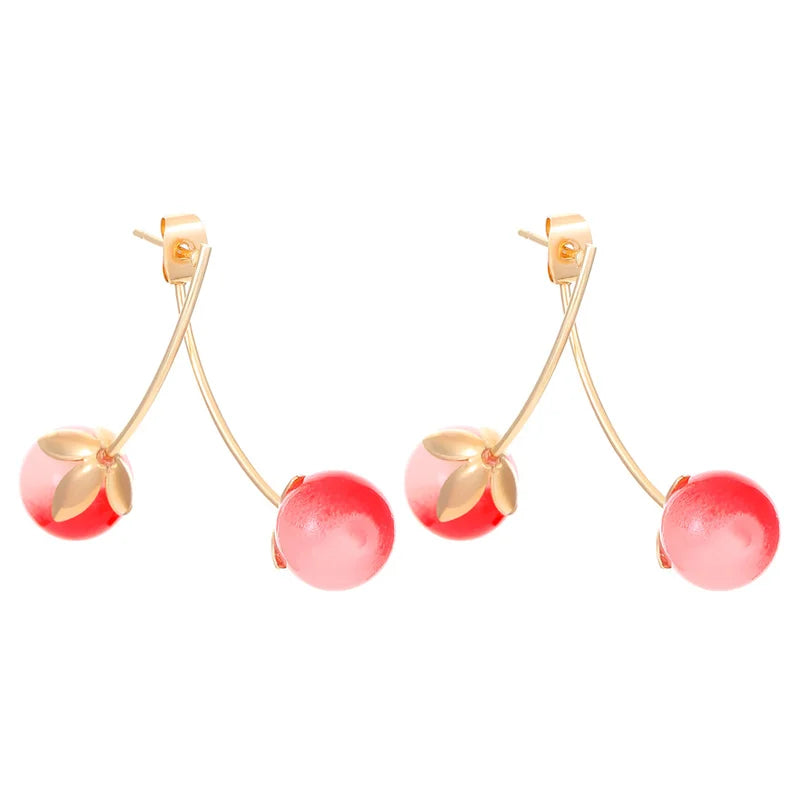 Boucles D'oreilles Cerise Glamour