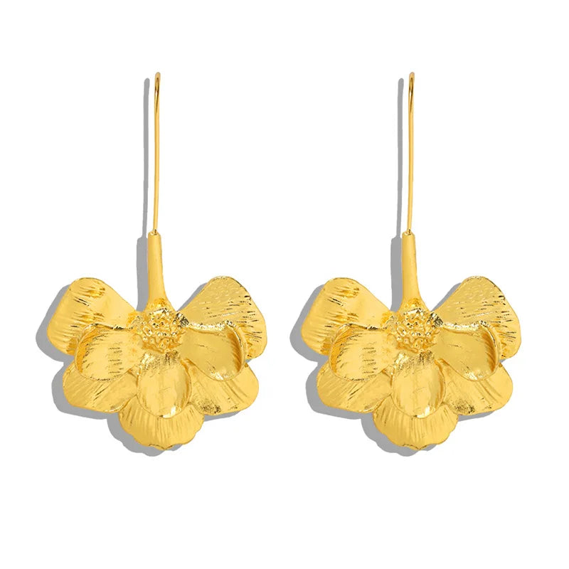 Boucles D'oreilles Feuille d'Été