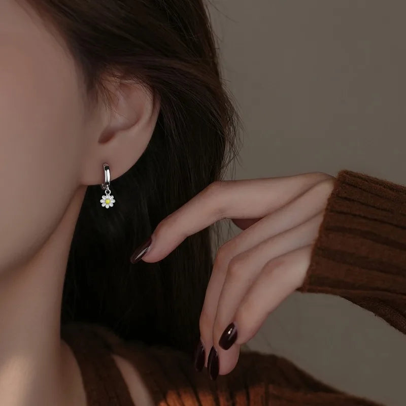 Boucles D'Oreilles Marguerite Pétillante