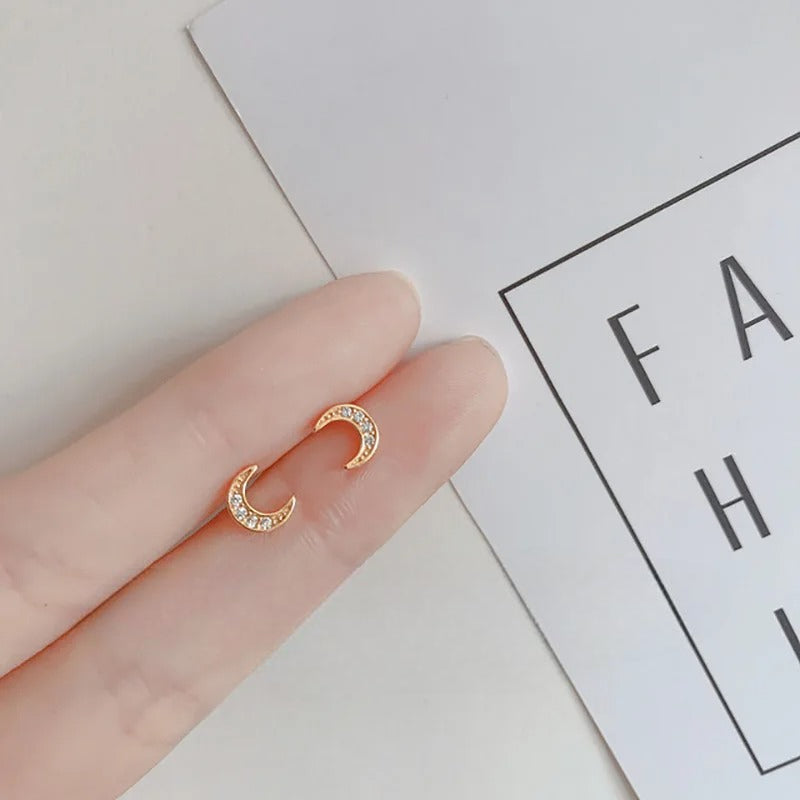 Boucles D'oreilles Bébé Lune