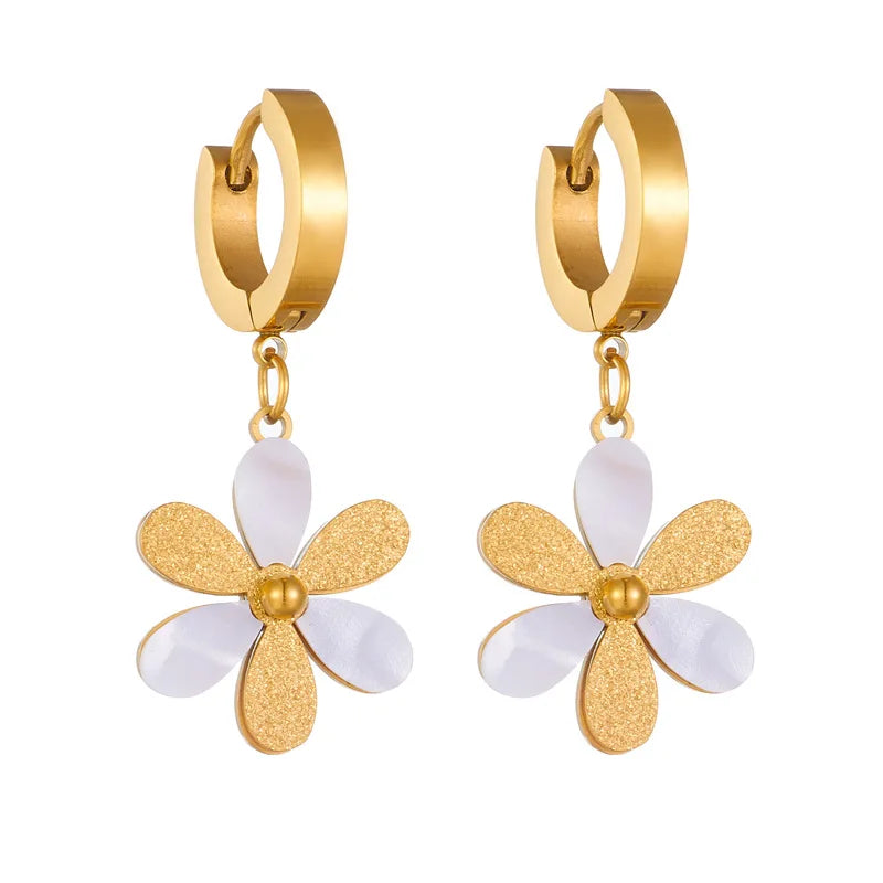 Boucles D'Oreilles Marguerite Radieuse