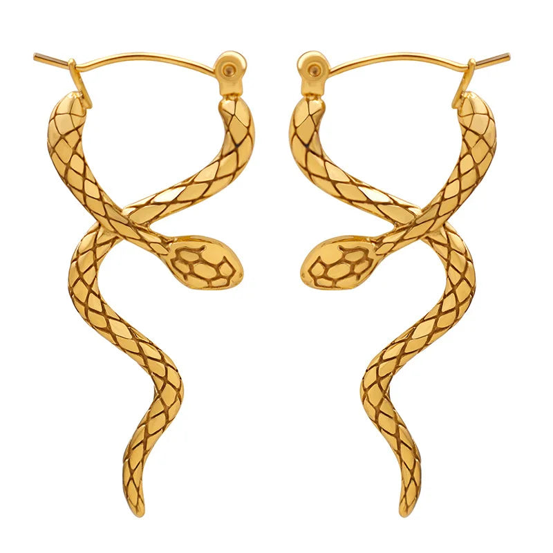 Boucles D'oreilles Serpent Sublime