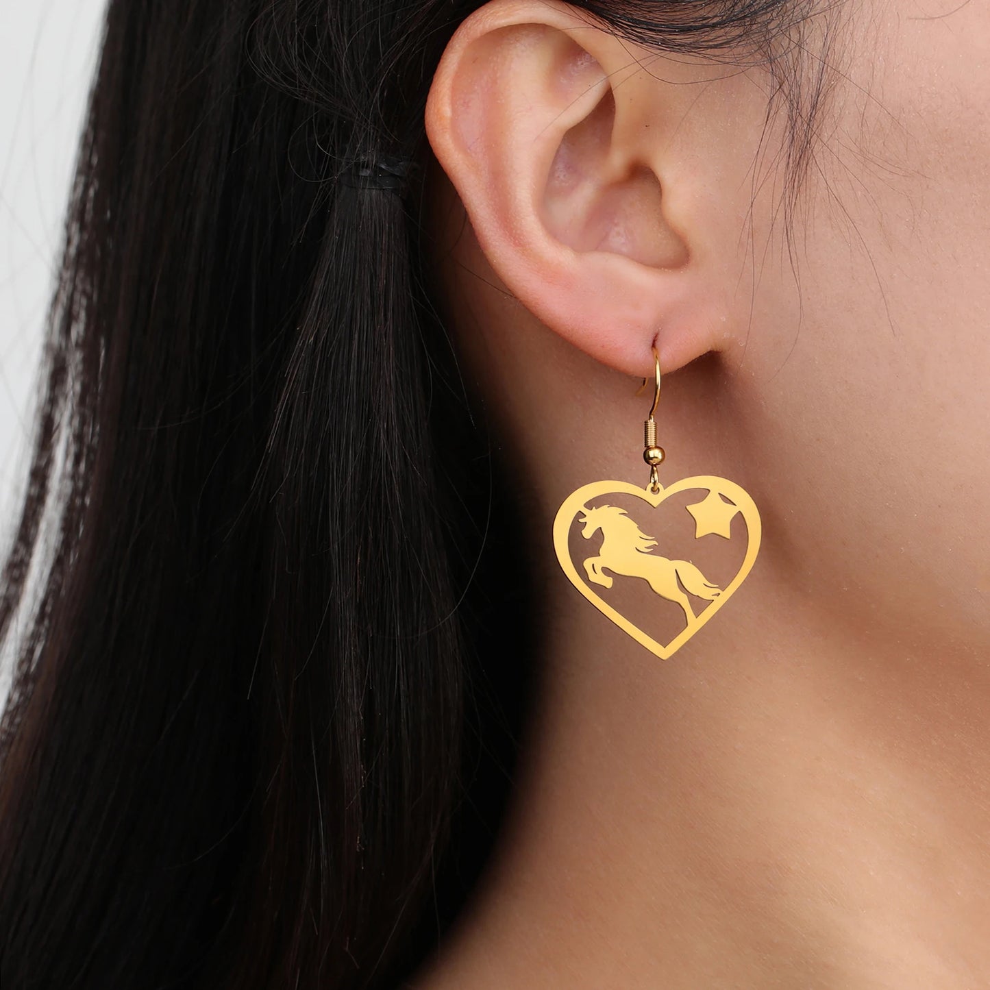 Boucles D'oreilles Cheval d'Obstacles