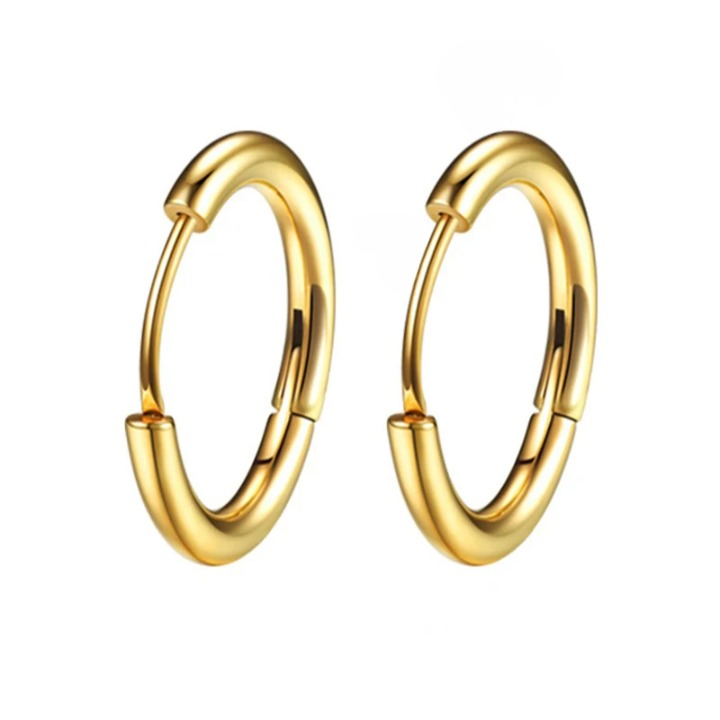 Boucles D'oreilles Anneau Pour Homme