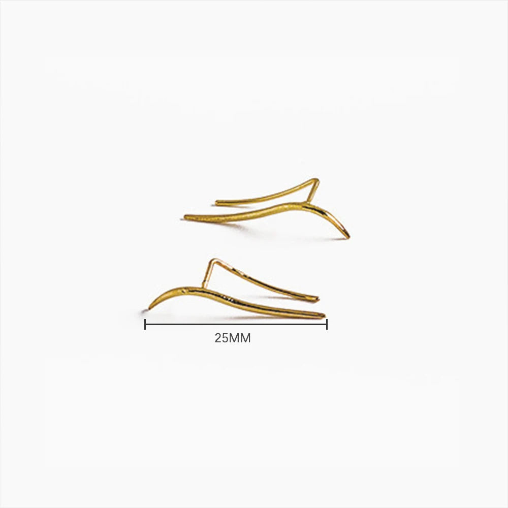 Boucles D'oreilles Grimpantes Simples