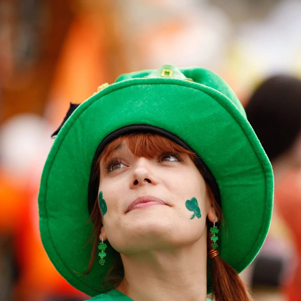 Boucles D'oreilles Triple Trèfle