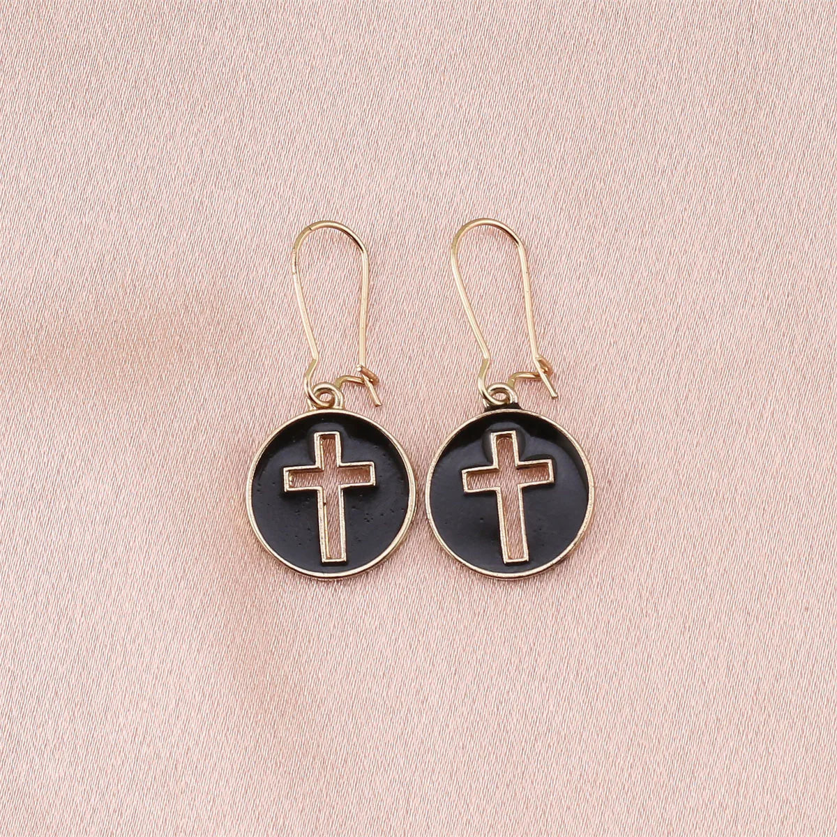 Boucles D'oreilles Croix Néo-Gothiques