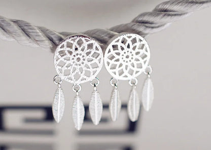 Boucles D'oreilles Attrape Rêve Sacré