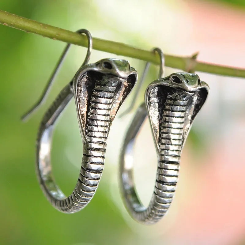 Boucles D'oreilles Serpent Égyptien