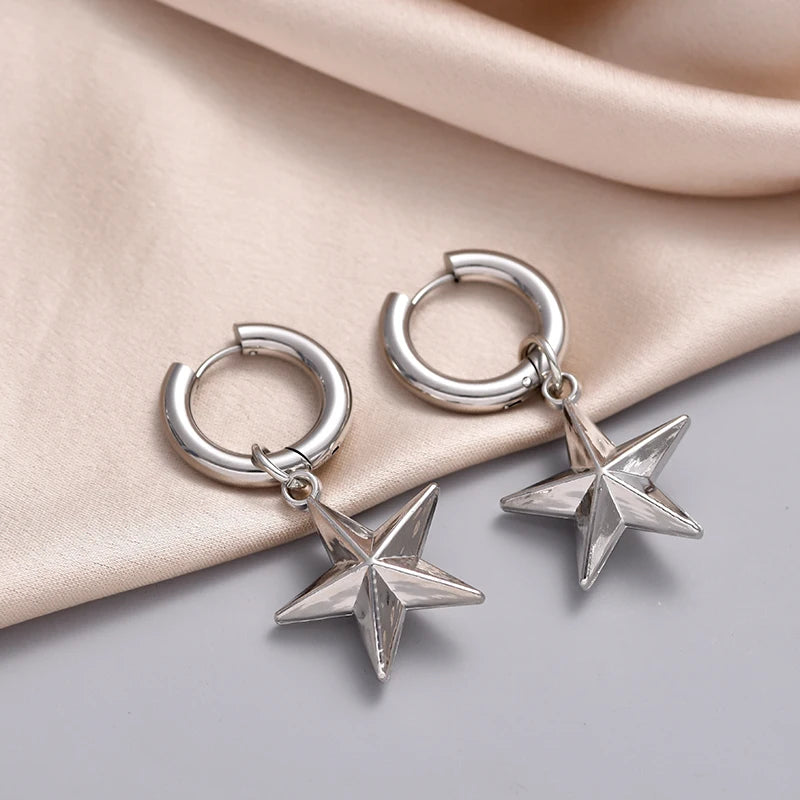 Boucles d'oreilles Étoile Pour Femme