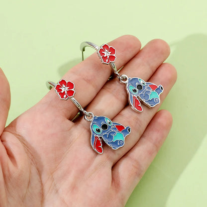 Boucles D'oreilles Disney Stitch Assis