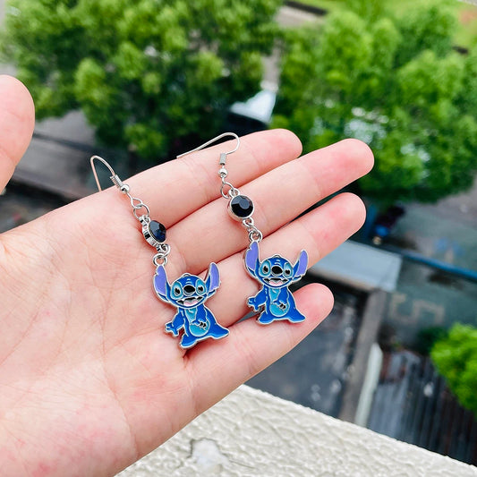 Boucles D'oreilles Disney Stitch Effrayé