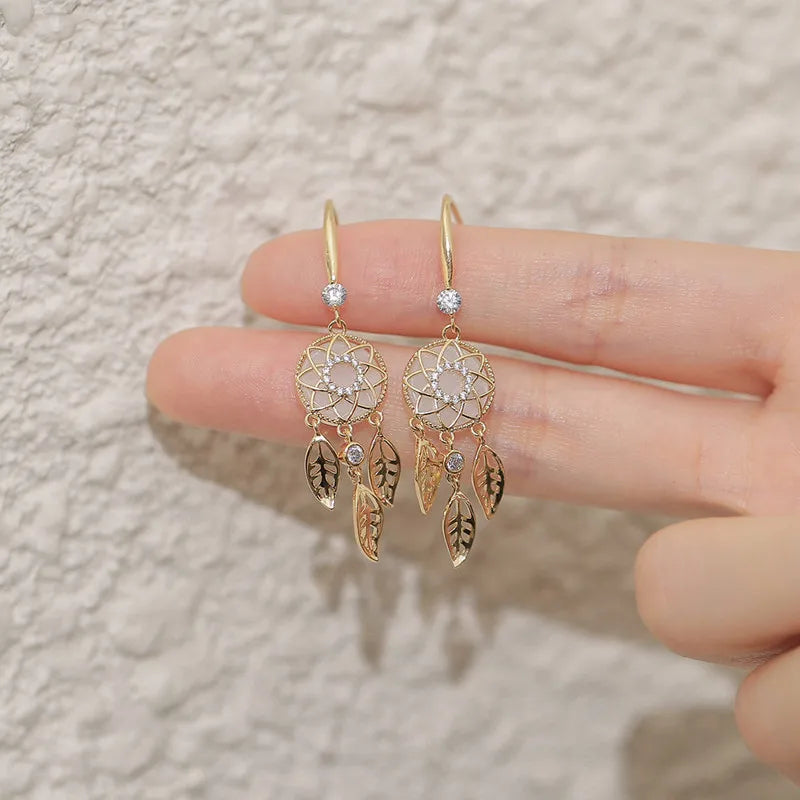 Boucles D'oreilles Attrape Rêve Solaire