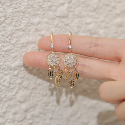 Boucles D'oreilles Attrape Rêve Solaire