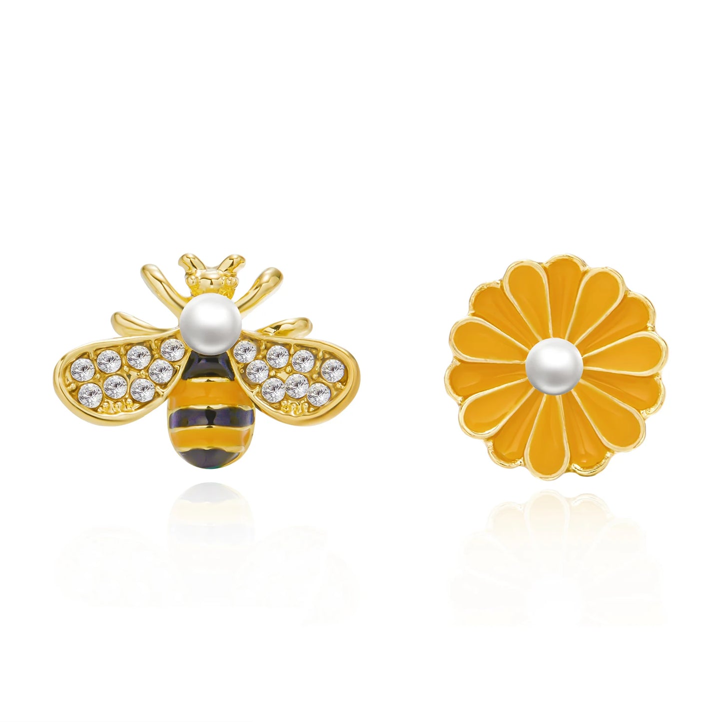 Boucles D'oreilles Abeille Pour Femme