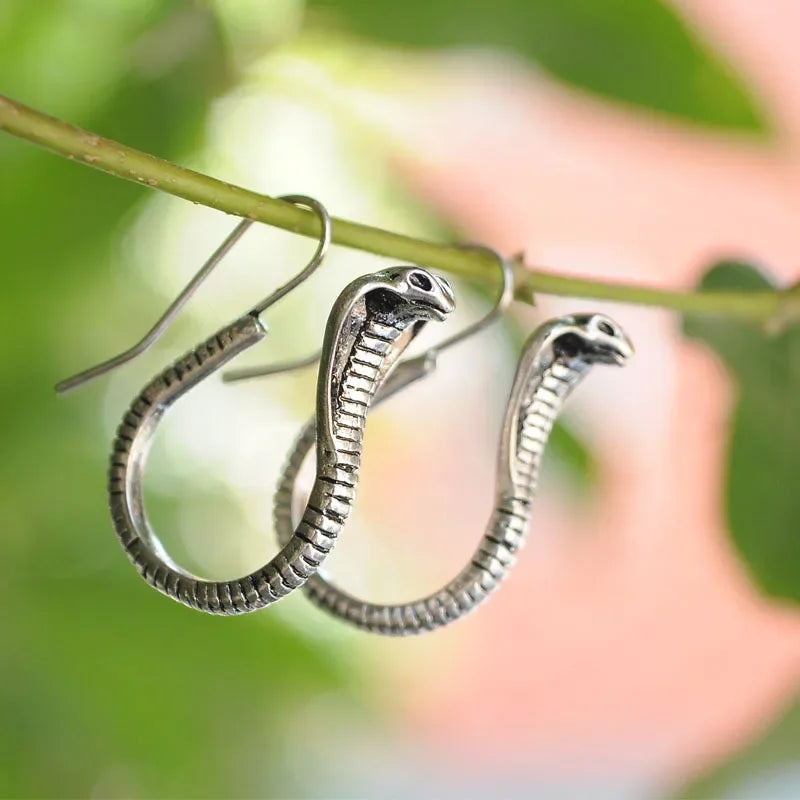 Boucles D'oreilles Serpent Égyptien