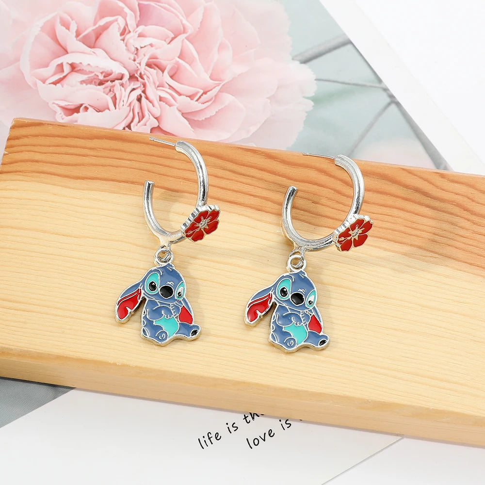 Boucles D'oreilles Disney Stitch Assis